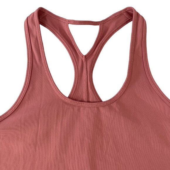 CALIA by Carrie Underwood Dusty Rose Pink Racerback Move Fitted Tank Top XS - Picture 2 of 7